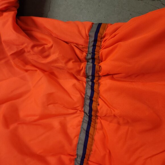 FEDEX Stan Herman Vintage Insulated Hooded Coveralls Orange Union Made XL - Picture 14 of 16